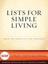 Lists for Simple Living (eBook): Ideas for simplicity and happiness